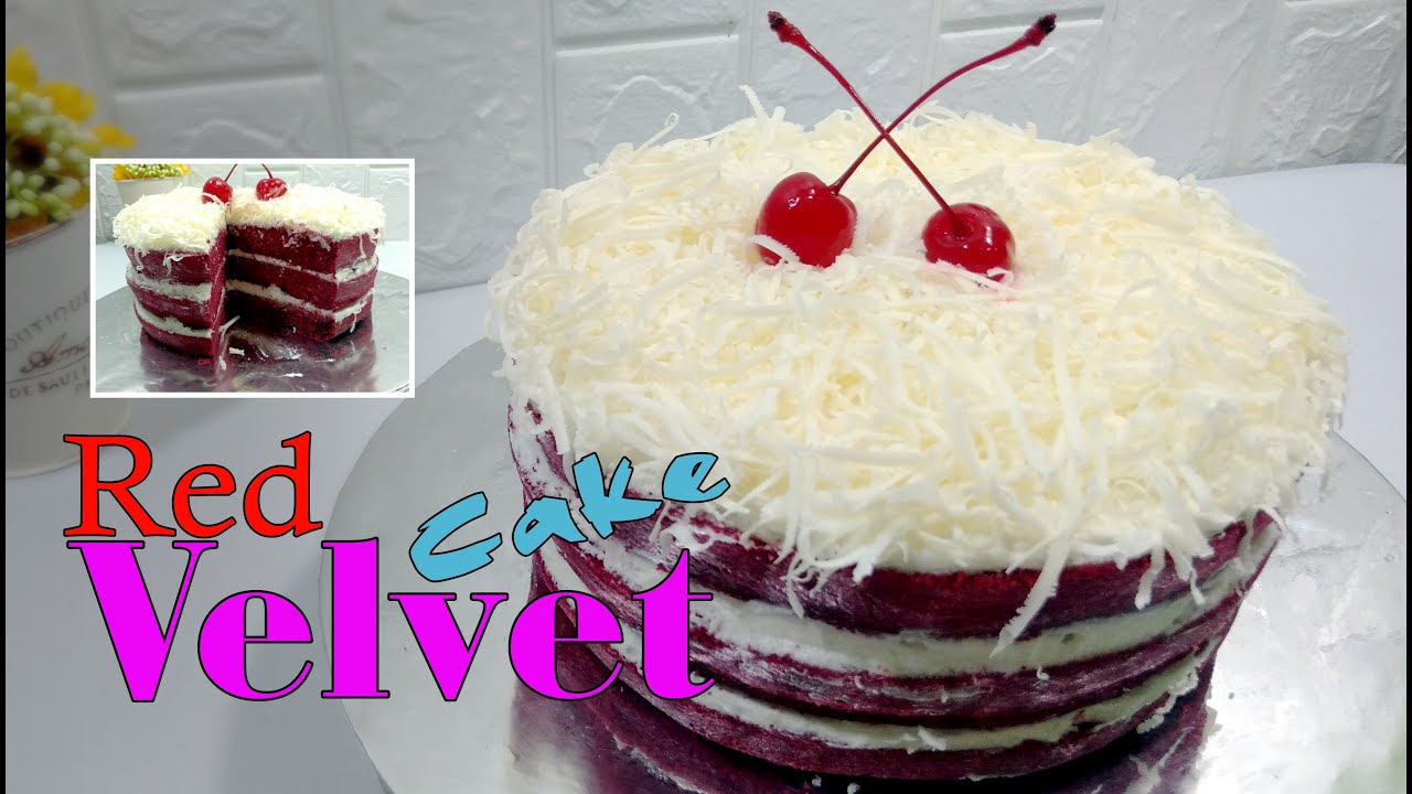 RESEP RED VELVET CAKE SUPER MOIST - YouTube
