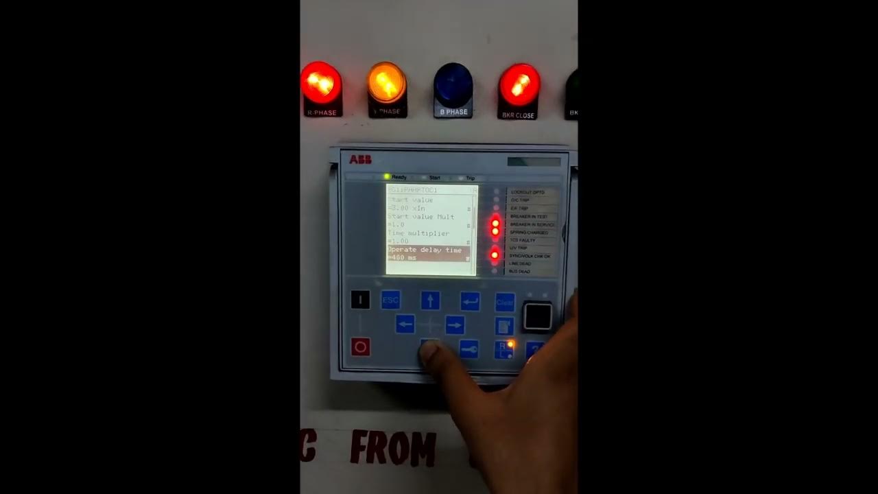 How to view settings in ABB REF615 / REM615 / RET615 relay ? YouTube