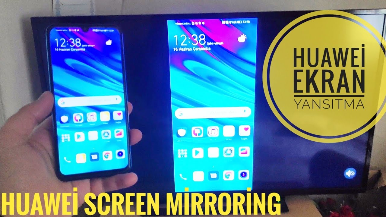 HUAWEİ EKRAN YANSITMA - Huawei screen mirroring ( Huawei P smart ) - YouTube