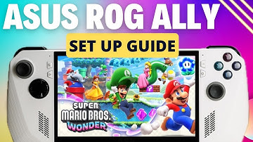 ROG Ally: Play Super Mario Bros. Wonder in 3 Easy Steps (YUZU)
