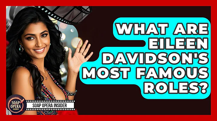 What Are Eileen Davidson's Most Famous Roles? - Soap Opera Insider