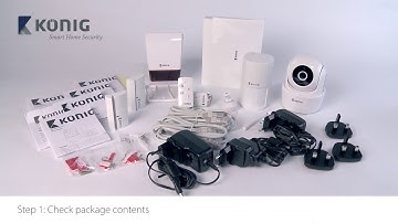 SAS-CLALARM10 - Smart Home Security Set Wi-Fi / 868 Mhz - (V1.2) ENG