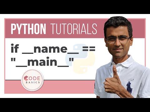 Python Tutorial - 15. If __Name__ == __Main__