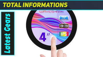 Waveshare 4" Round Display: Best Raspberry Pi Screen?