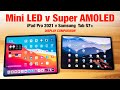 iPad Pro 2021 Mini LED vs Tab S7  Super AMOLED