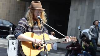 Stu Larsen - Pocket Full of Coins - Busking - Salamanca Market, Hobart. 22/02/2014 Stu Larsen - Pocket Full of Coins - Busking - Salamanca Market, Hobart. 22/02/2014