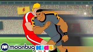 SUPA STRIKAS  S02 E16  Super Skarra | Football Cartoon | MOONBUG KIDS  Superheroes
