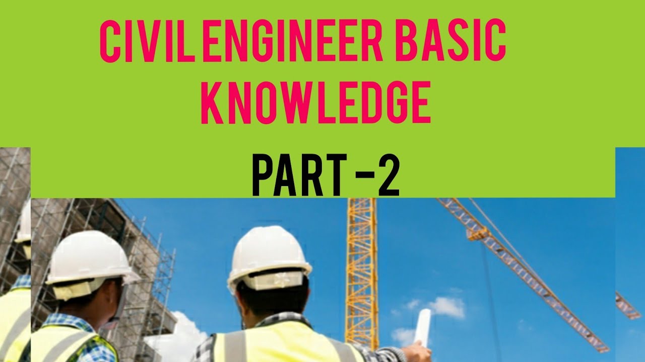 civil engineer basic knowledge part -2 !Manoj routhan - YouTube