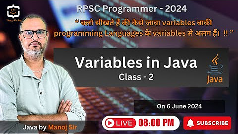 RPSC Programmer Java - YouTube