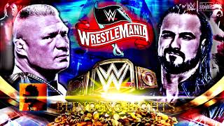 Video thumbnail of "WWE - Wrestlemania 36 1st Official Theme Song - "Blinding Lights" + DL"