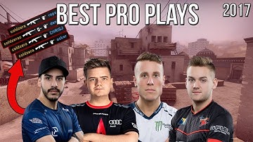 CS:GO - BEST PRO PLAYS OF 2017 #1 ft. NiKo, coldzera, kennyS, ScreaM & MORE! (Insane Highlights)