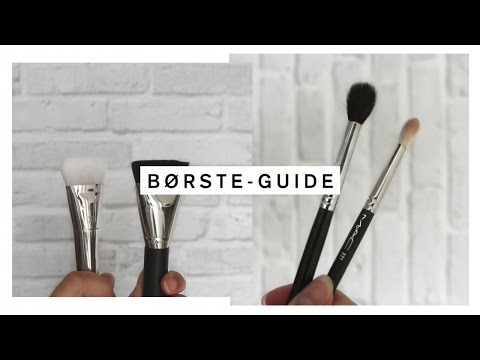 Video: Bedste Makeup Børster