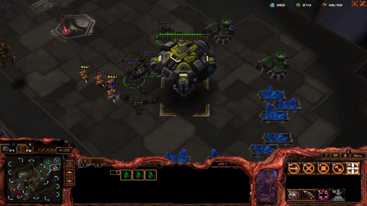 Starcraft 2 (Zerg) - Roach and Queen are Powerful? - YouTube