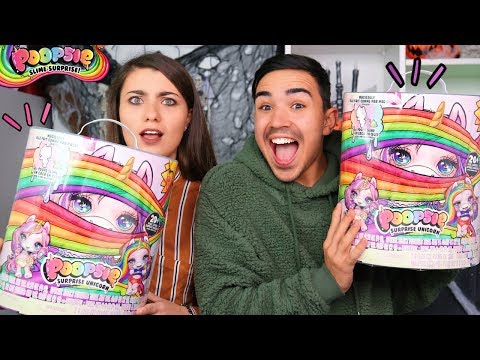 ON TESTE LES POOPSIE SLIME LICORNE ?!! Jonathan et Amandine