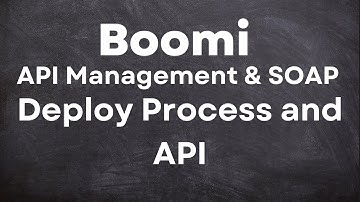 Boomi API Management | SOAP in Boomi 04