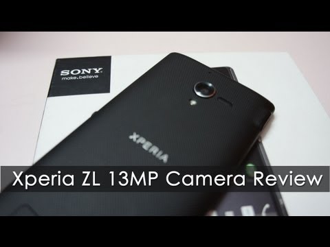 Sony Xperia ZL 13 MP Camera Review