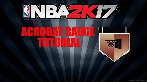 Nba 2k17 acrobat badge guide