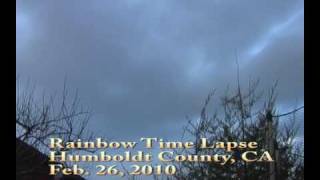 Double Rainbow Time Lapse