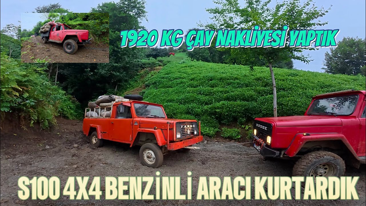 FARGO S100 BENZİNLİ ARACI KURTARDIK