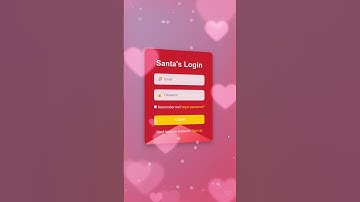 Chritmus 3D Login Form & Sign-Up|#loginform #frontend #christmas #shorts #webdevelopment #css