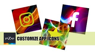 piZap's Quick Photo Editing Tutorial: Customize App Icons screenshot 1