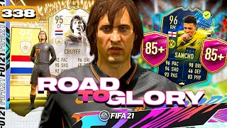 FIFA 21 ROAD TO GLORY 338 - I GOT 95 ICON MOMENTS CRUYFF