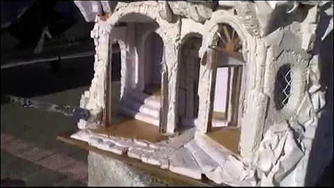 presepista:foto e video su come creare la roccia a...