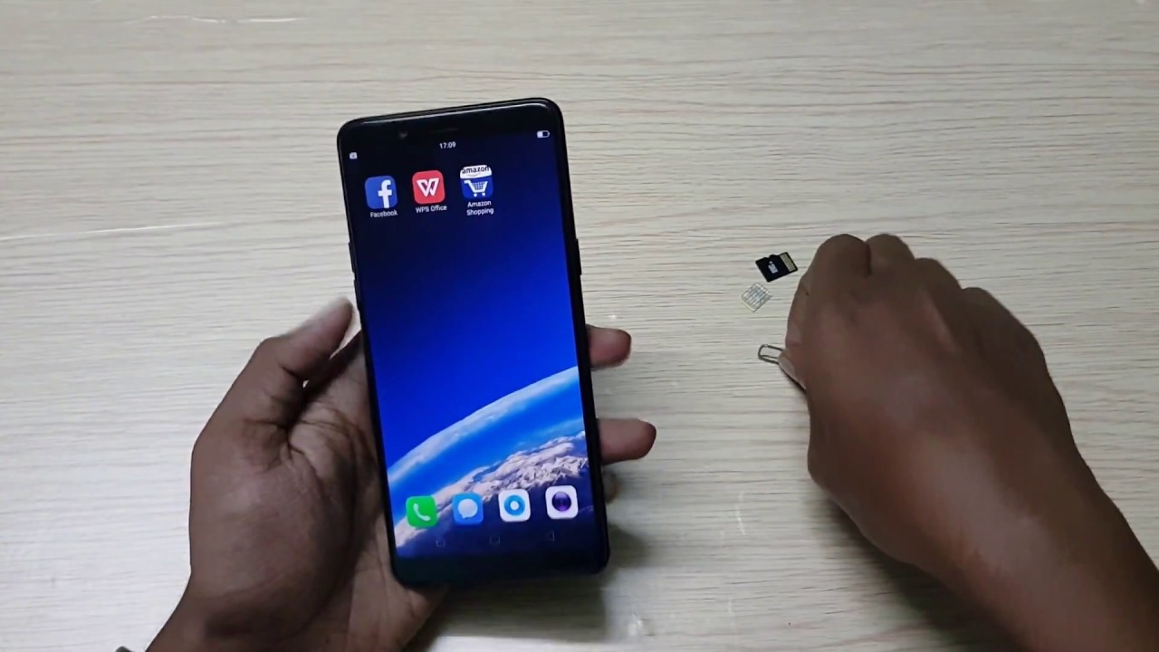 Realme 1 How To Insert Dual 4g Sim Microsd Youtube