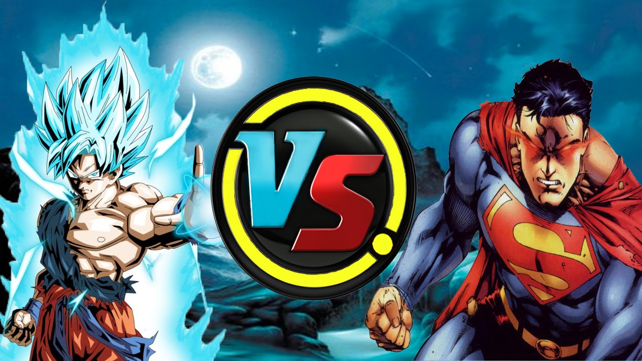 Image result for goku vs superman