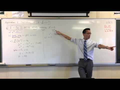 Applications & Implications of d/dx(½v²): Concrete Example