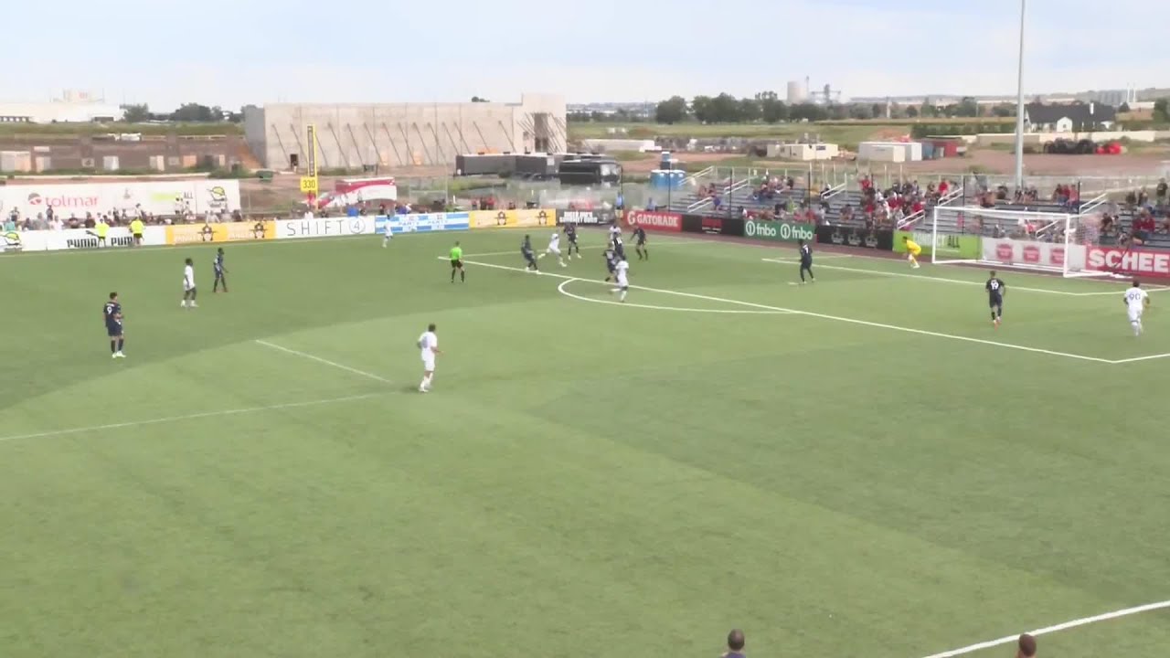 Gabriel Obertan with a Goal vs. Northern Colorado Hailstorm FC