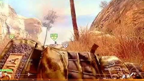 MW2 Great noob tube spot in afghan hit C and B from across the map