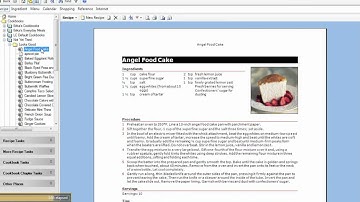 Living Cookbook Software Introduction