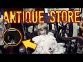 REAL PARANORMAL Caught on Camera in Haunted Antique Store!