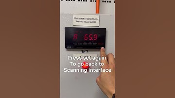 Check Fujian Lead transformer temperature controller setting