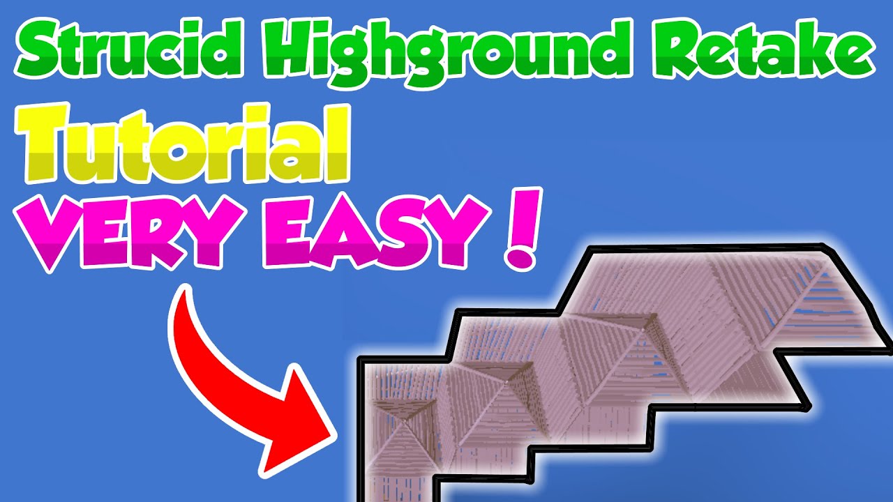 STRUCID HIGHGROUND RETAKE TUTORIAL! | Strucid