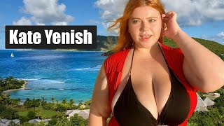 Kate Yenish 2024 ✅ Plus Size Model | Curvy Model | Update Wiki Facts & Biography
