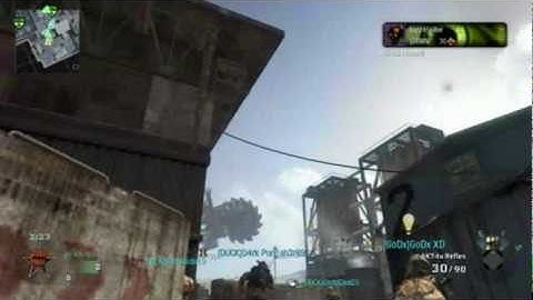Black Ops: Across The Map Tomahawk Kill on Radiation