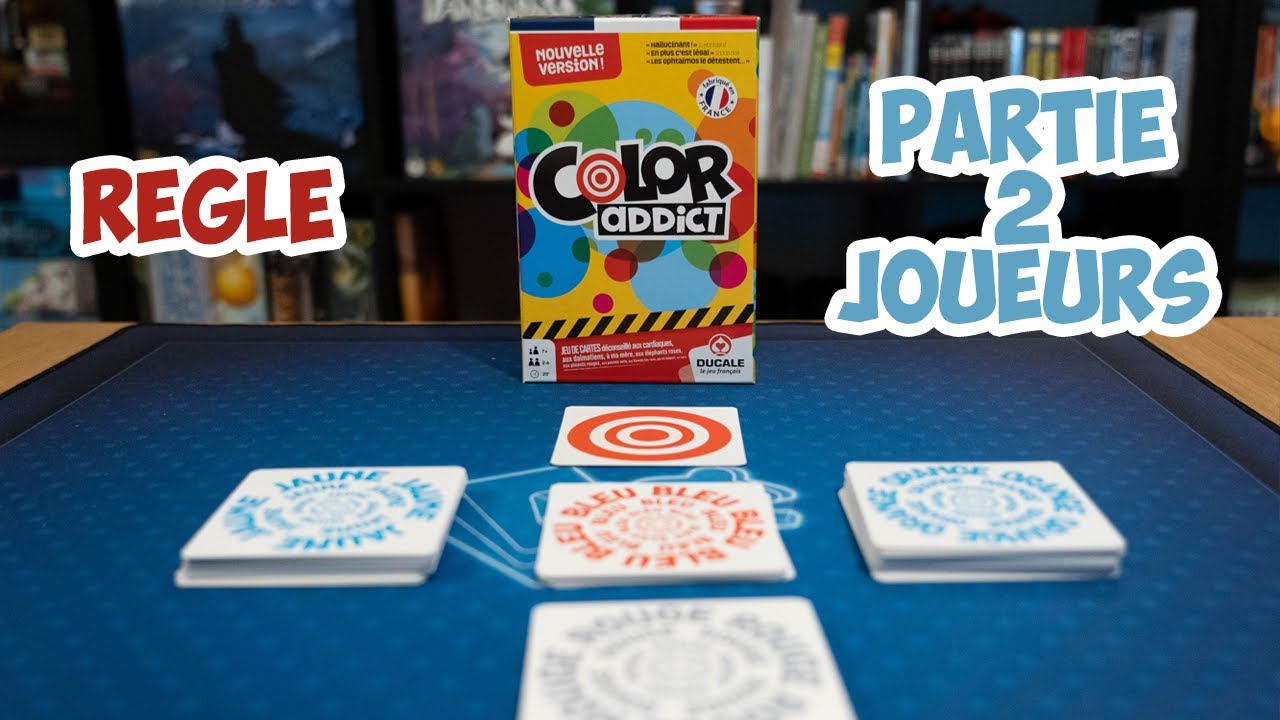 Color Addict Nouvelle édition - Règle et partie 2 joueurs 
