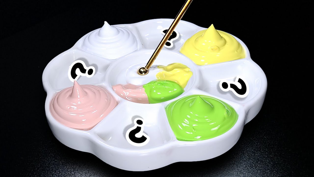 How To Making 9 Beautiful Colors from Carnation, White, Yellow, Lime ...