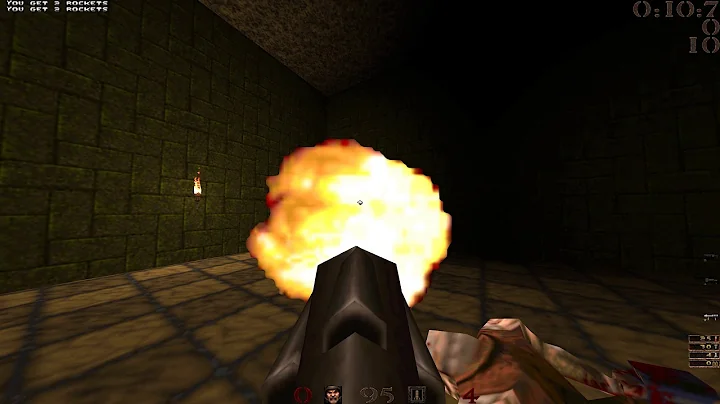 Quake - 3-player Nightmare 100% of pagan by EddWardG, Ryan 'Chambers' Moore & Sphere in 0:17