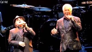 Video thumbnail of "Tom Jones Delilah, Bring It On Home w/Van Morrison Live in Hollywood"