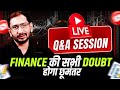 Live Q&amp;A: Your Finance Career Doubts, Answered Live! 🔥Finance Ka MAHA Dangal