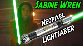 Sabine Wren's Neopixel Lightsaber IS HERE! from the Ahsoka Series (Artsabers)