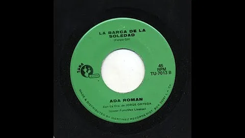 Ada Roman - La Barca De La Soledad - Tuna Records ...