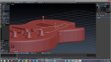 Blender: Modeling Gibson Les Paul (Part 3 of 6)