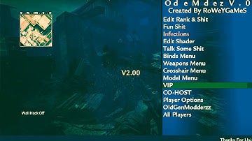 COD WAW OldGenModderz V2.00 Patch | Offline Use Only