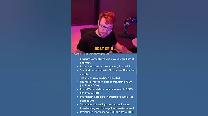 Stadium competitive ranked is getting a significant change