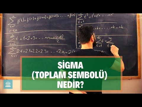 Video: Sigma toplam anlamına mı geliyor?