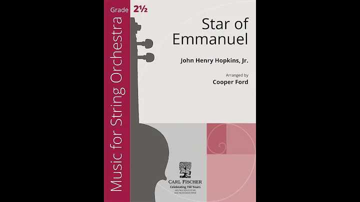 Star of Emmanuel (YAS213) by John Henry Hopkins, Jr. arr. Cooper Ford